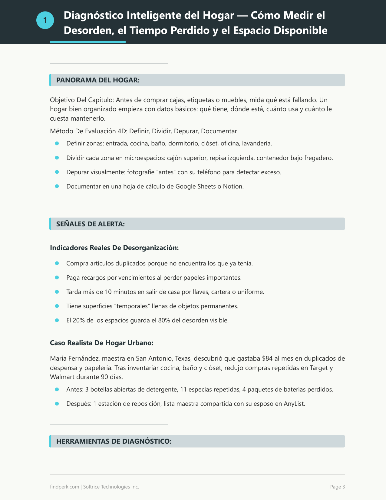 Planificador de Organizacion del Hogar (Home Organization Planner)