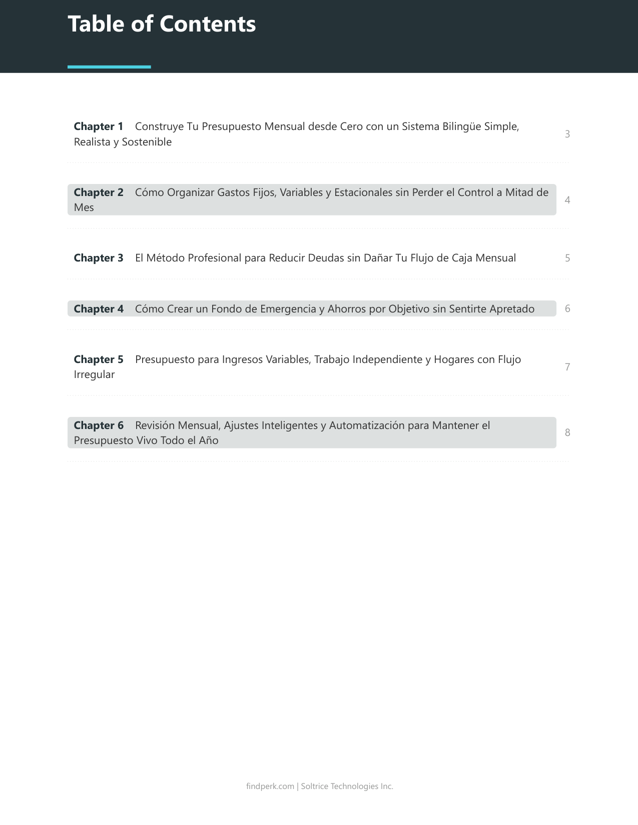 Planificador de Presupuesto Mensual (Monthly Budget Planner)