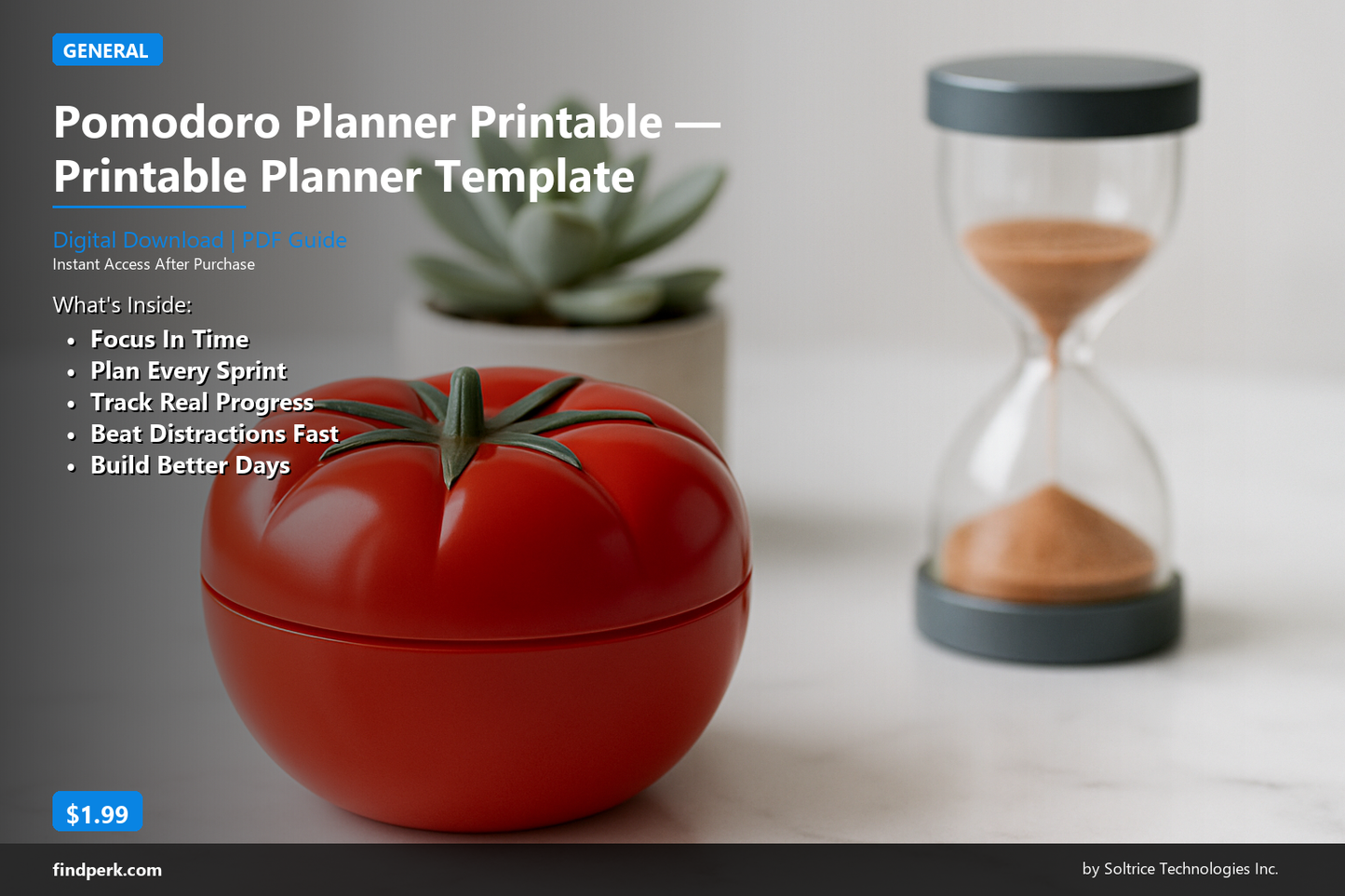 Pomodoro Planner Printable — Printable Planner Template