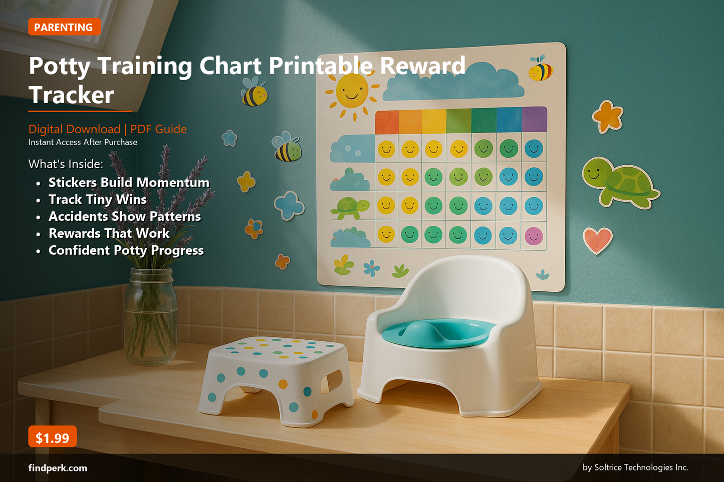 Potty Training Chart Printable Reward Tracker