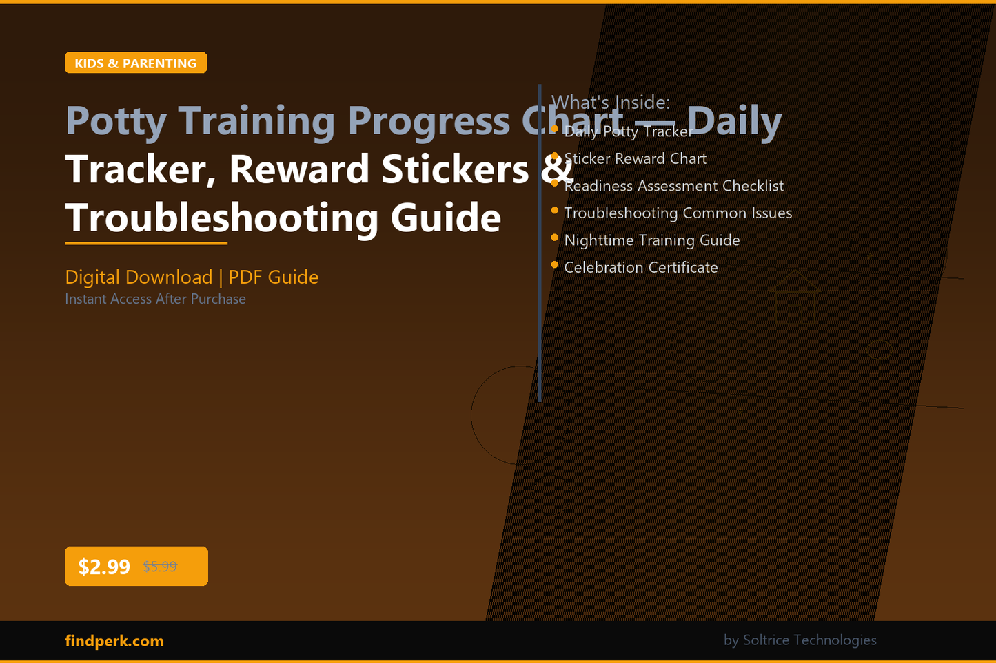 Potty Training Progress Chart — Daily Tracker, Reward Stickers & Troubleshooting Guide