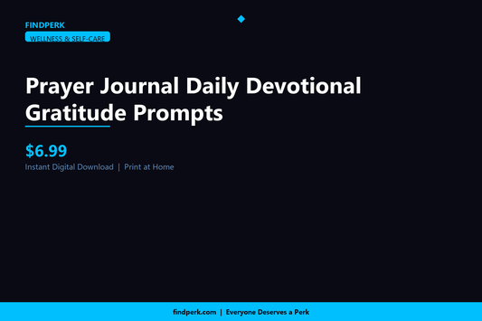 Prayer Journal Daily Devotional Gratitude Prompts