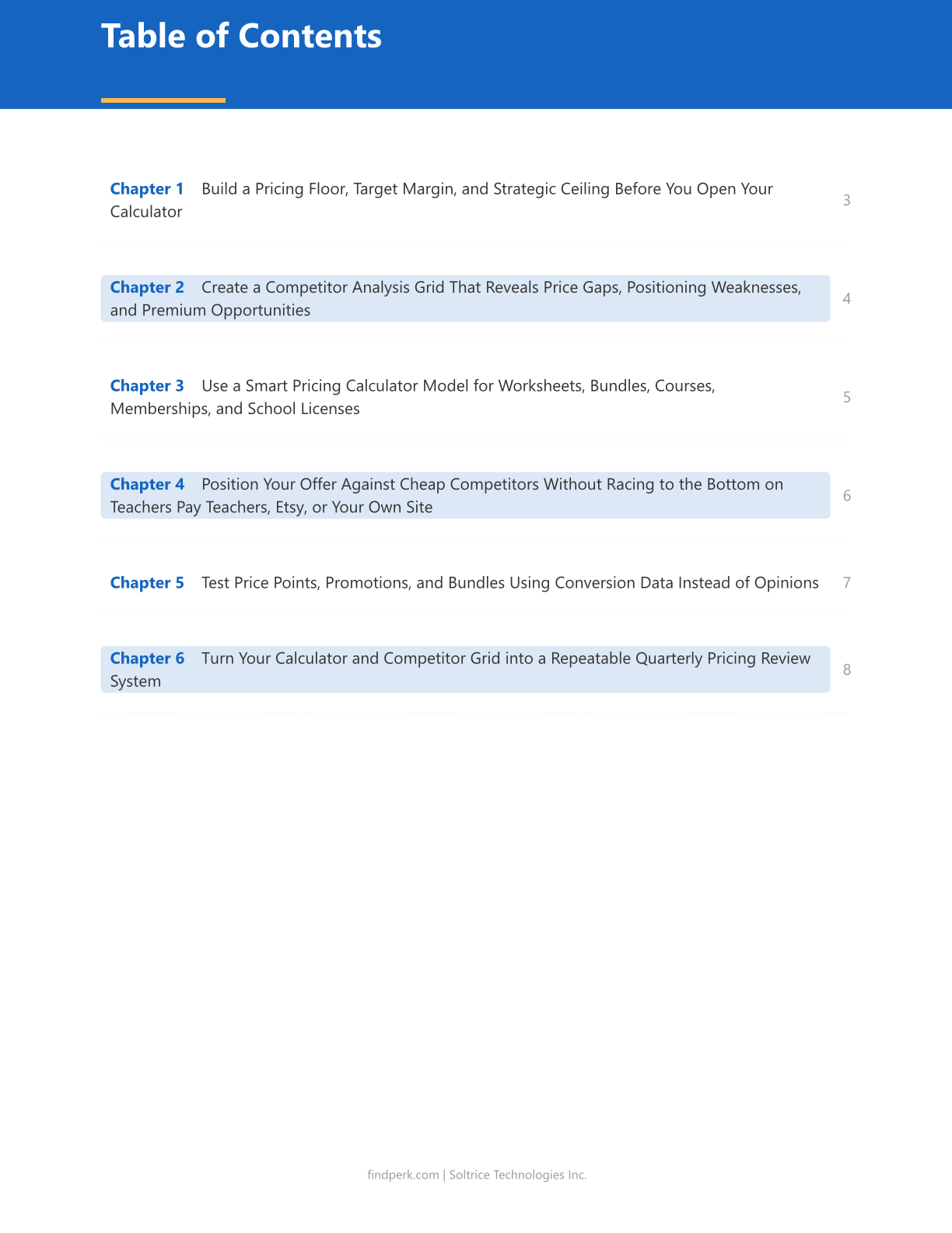 Pricing Strategy Calculator for Digital Product Sellers with Competitor Analysis Grid