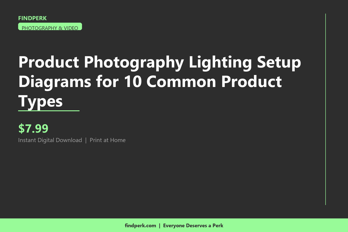 Product Photography Lighting Setup Diagrams for 10 Common Product Types