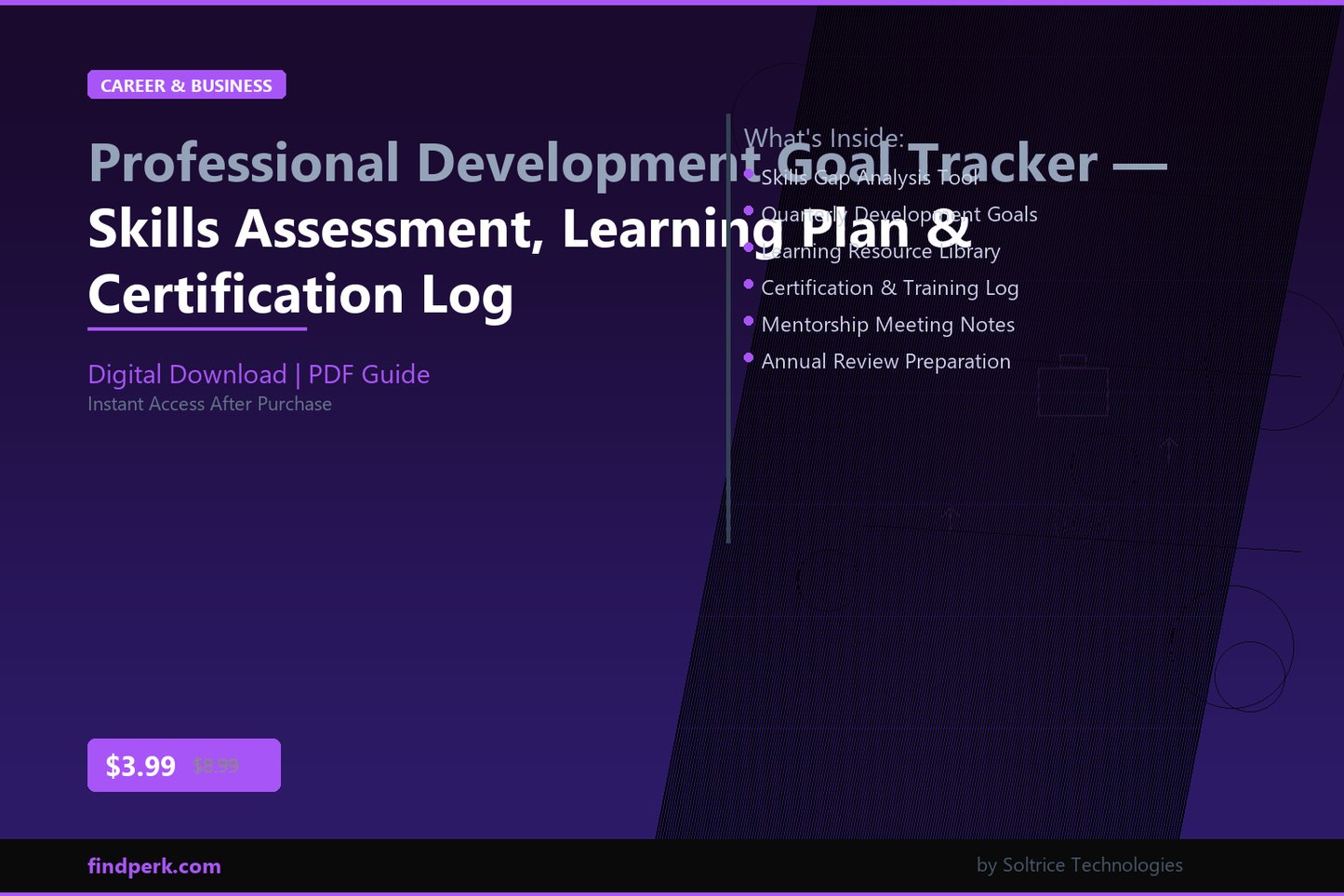 Professional Development Goal Tracker — Skills Assessment, Learning Plan & Certification Log