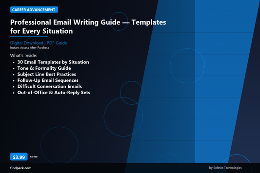 Professional Email Writing Guide — Templates for Every Situation