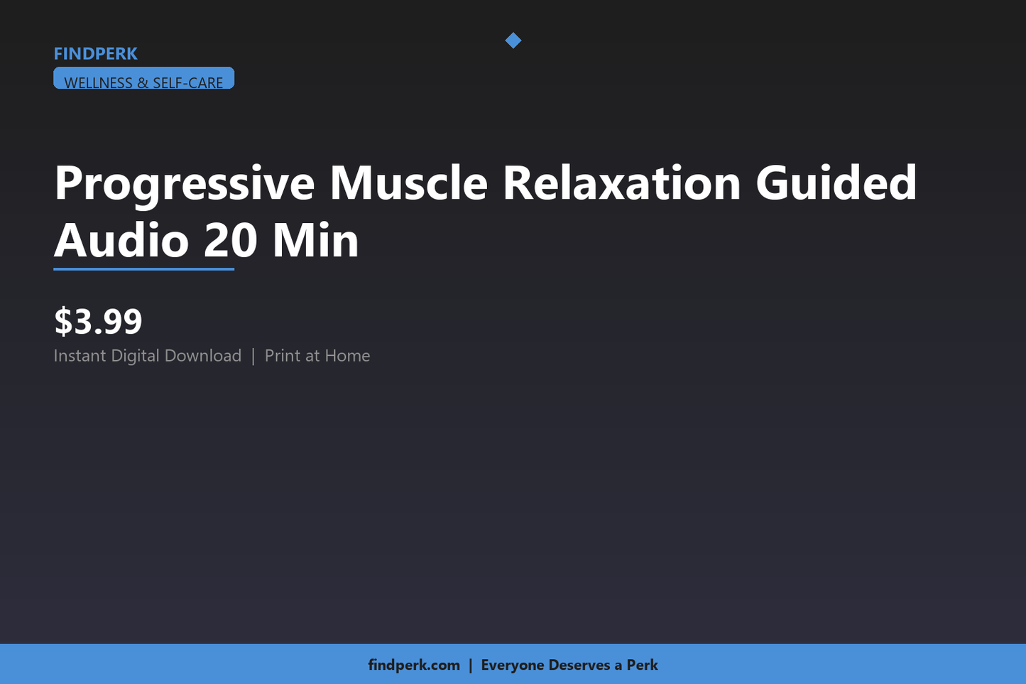 Progressive Muscle Relaxation Guided Audio 20 Min