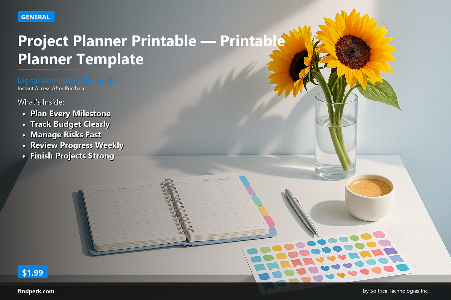 Project Planner Printable — Printable Planner Template