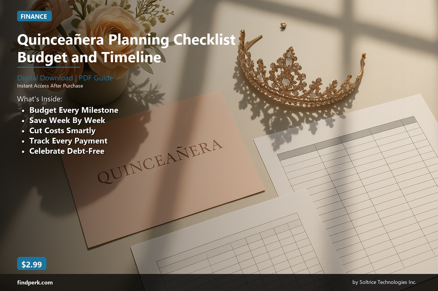 Quinceañera Planning Checklist Budget and Timeline