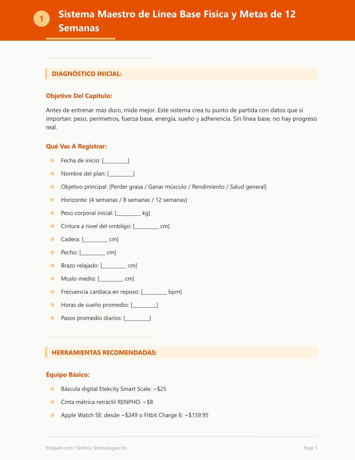 Rastreador de Ejercicio y Entrenamiento (Fitness & Workout Tracker)