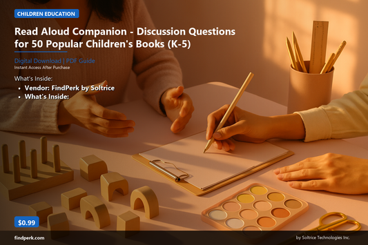 Read Aloud Companion - Discussion Questions for 50 Popular Children's Books (K-5)