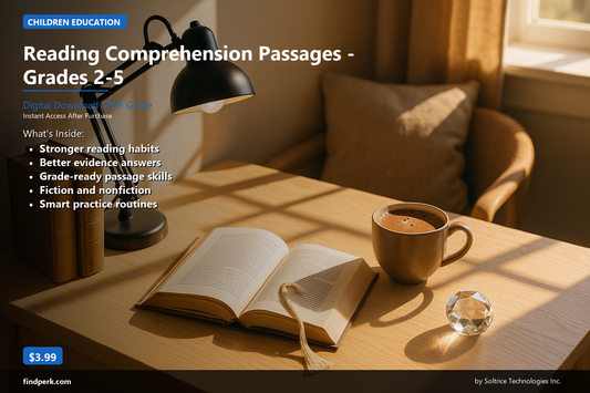 Reading Comprehension Passages - Grades 2-5