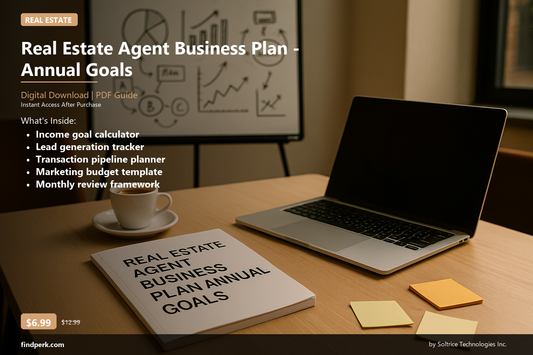 Real Estate Agent Business Plan Annual Goals