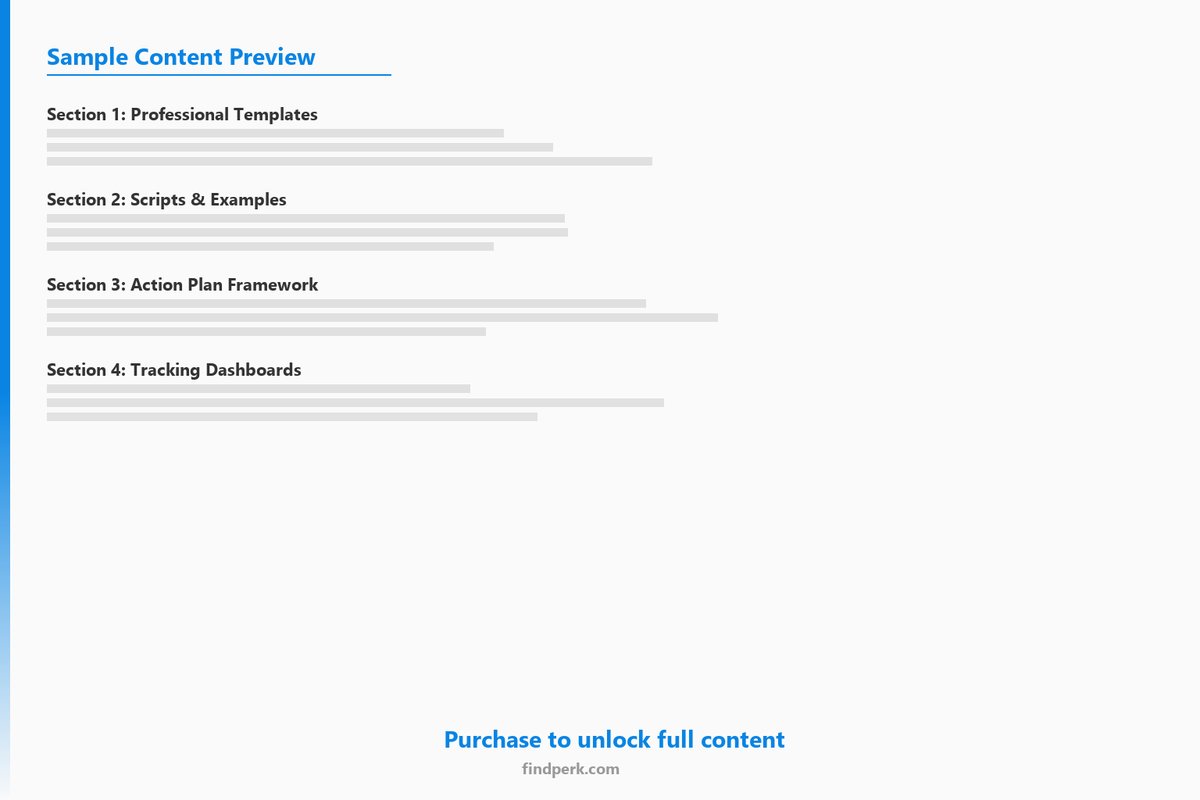 Remote Work Productivity System Notion Template - Content Preview