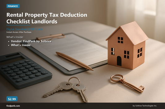 Rental Property Tax Deduction Checklist Landlords