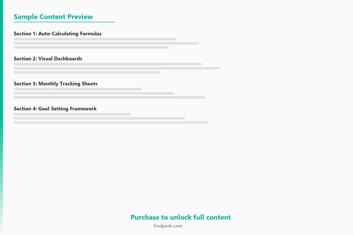 Retirement Countdown Planner with Social Security Guide - Content Preview