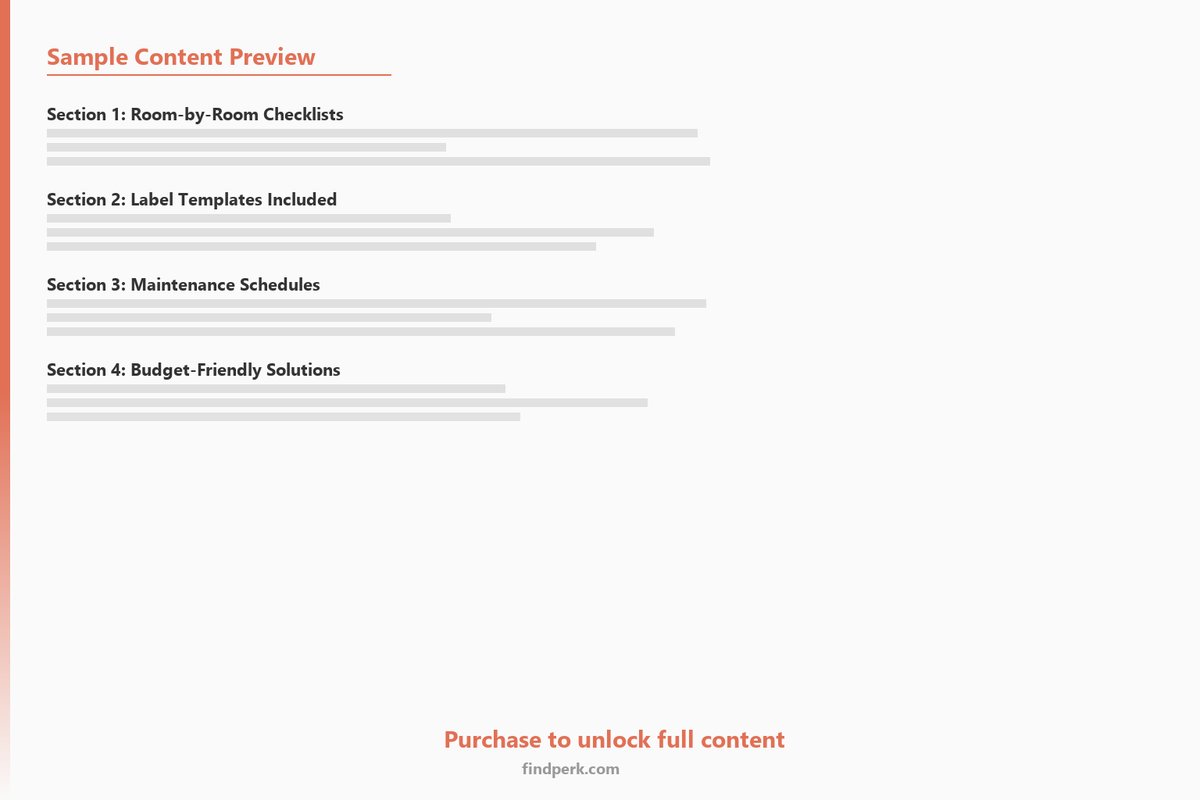 Roommate Agreement Template Shared Expense Tracker - Content Preview
