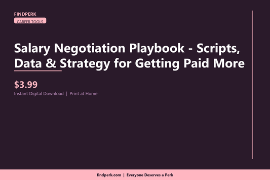 Salary Negotiation Playbook - Scripts, Data & Strategy for Getting Paid More