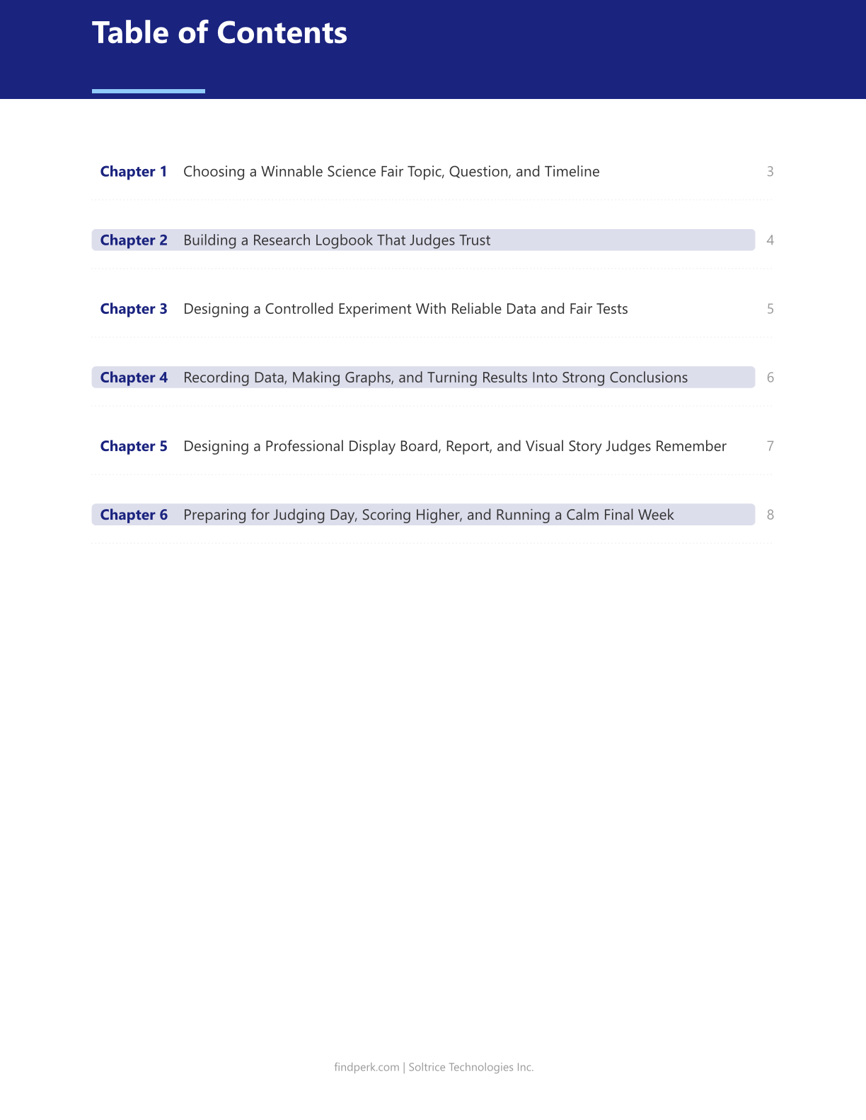 Science Fair Project Planner and Display Board Guide - Complete Student Kit