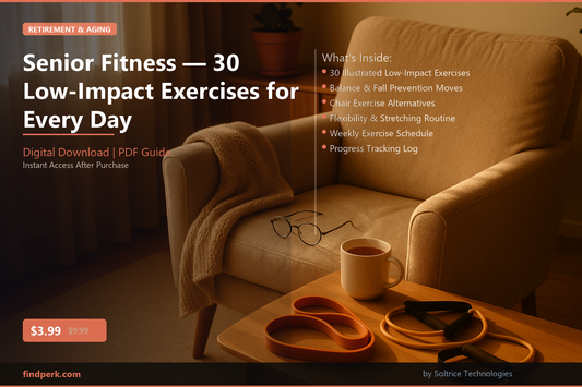Senior Fitness — 30 Low-Impact Exercises for Every Day