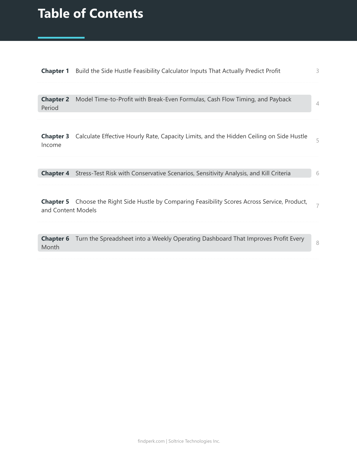 Side Hustle Feasibility Calculator and Time-to-Profit Projection Spreadsheet