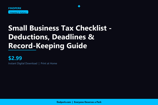 Small Business Tax Checklist - Deductions, Deadlines & Record-Keeping Guide