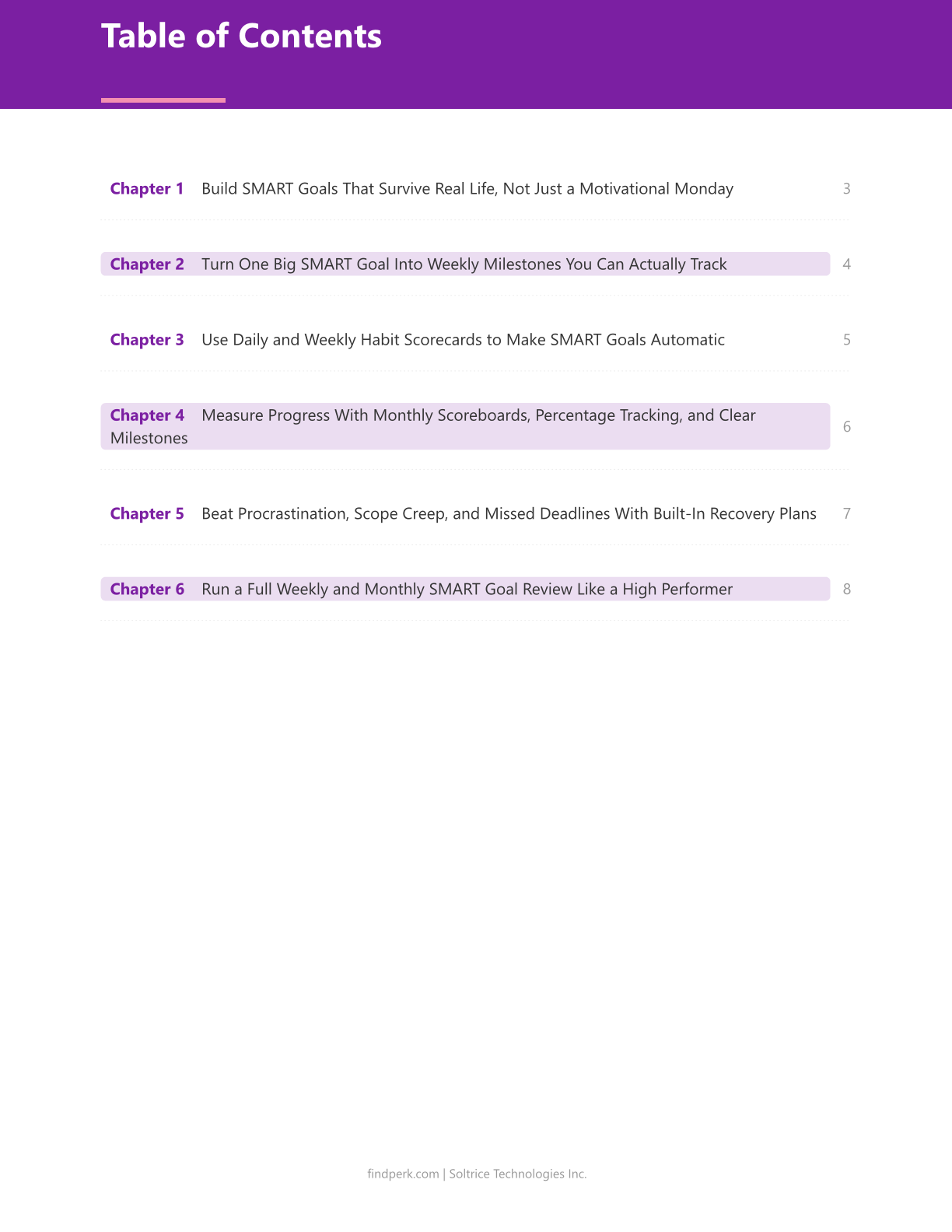 SMART Goal Setting Worksheet Printable Planner