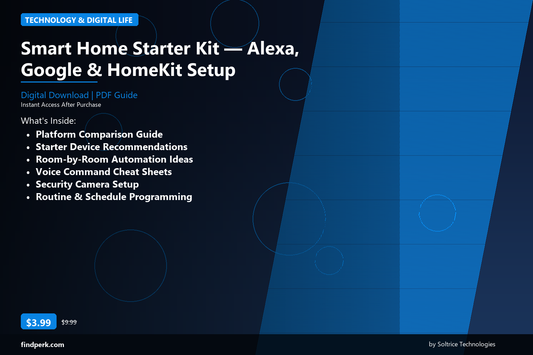 Smart Home Starter Kit — Alexa, Google & HomeKit Setup