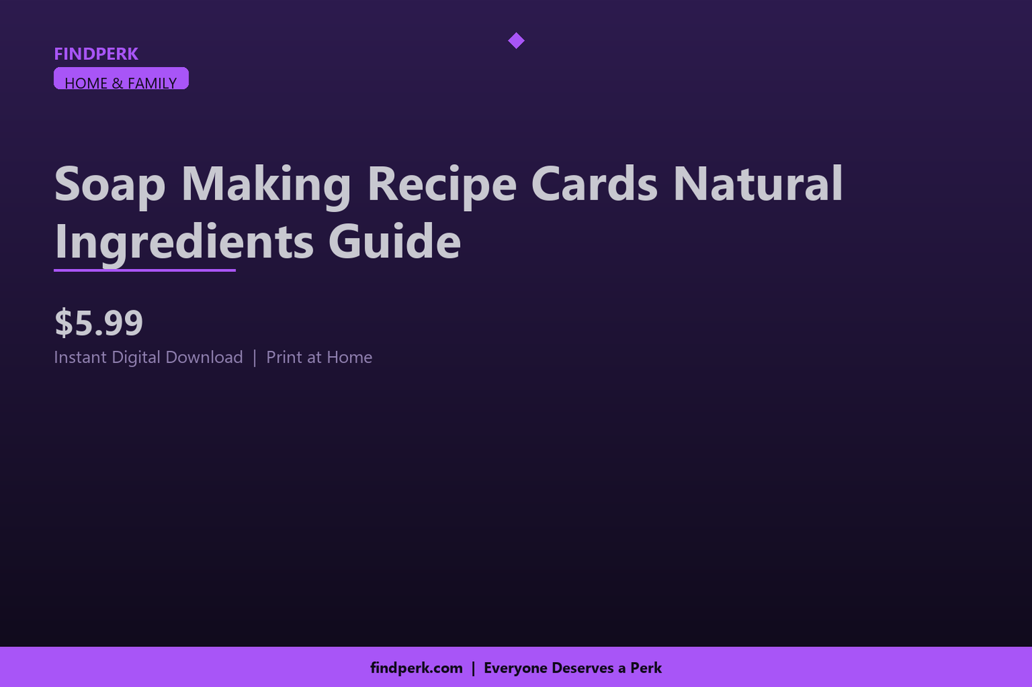 Soap Making Recipe Cards Natural Ingredients Guide