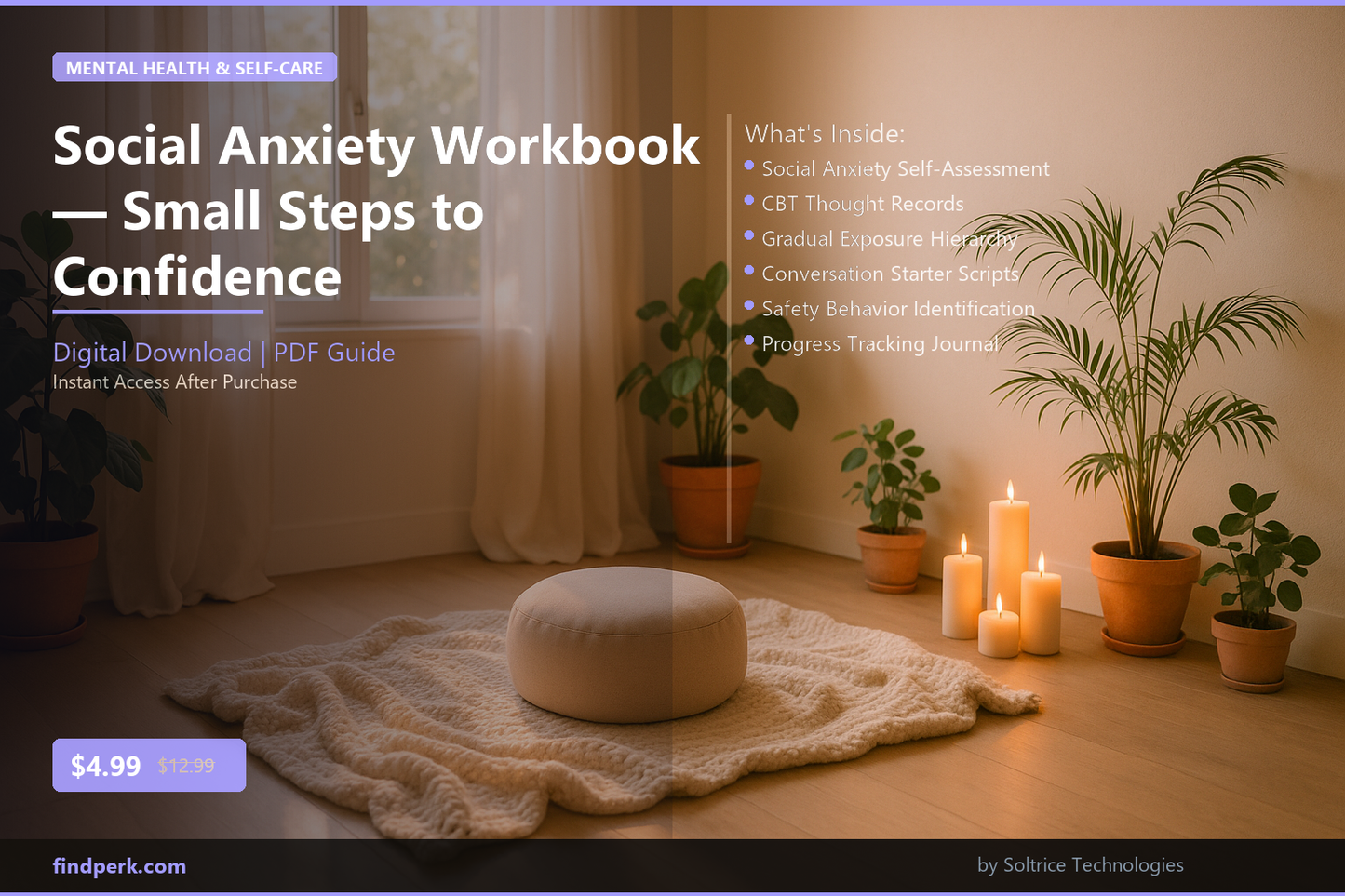Social Anxiety Workbook — Small Steps to Confidence