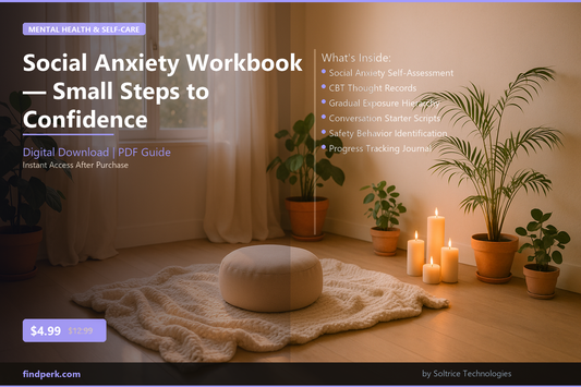 Social Anxiety Workbook — Small Steps to Confidence