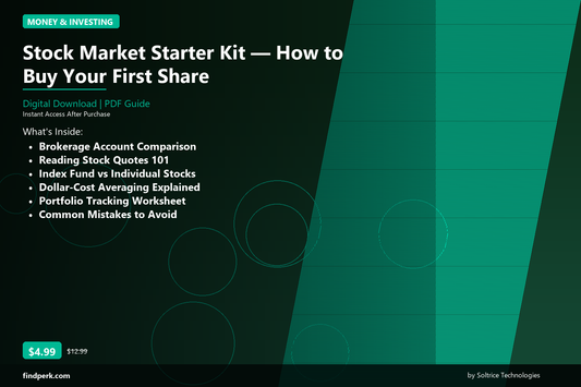 Stock Market Starter Kit — How to Buy Your First Share
