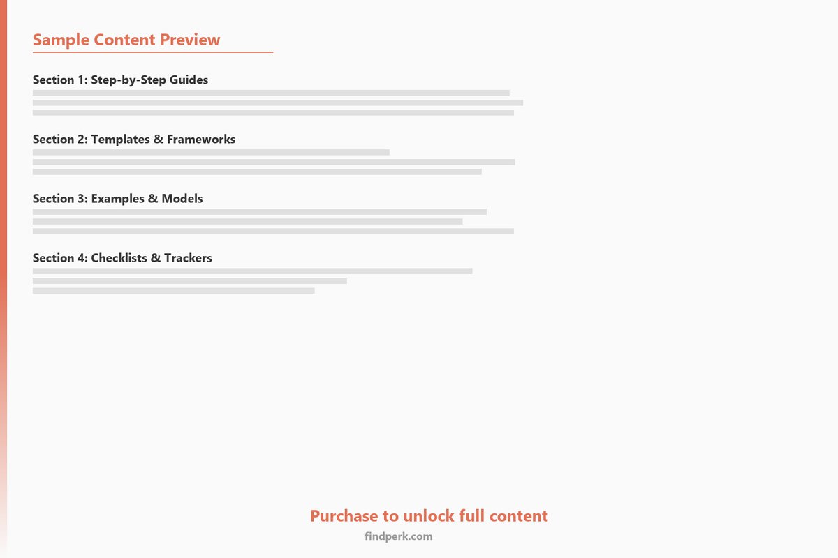 Student Teaching Binder Template Editable Portfolio - Content Preview