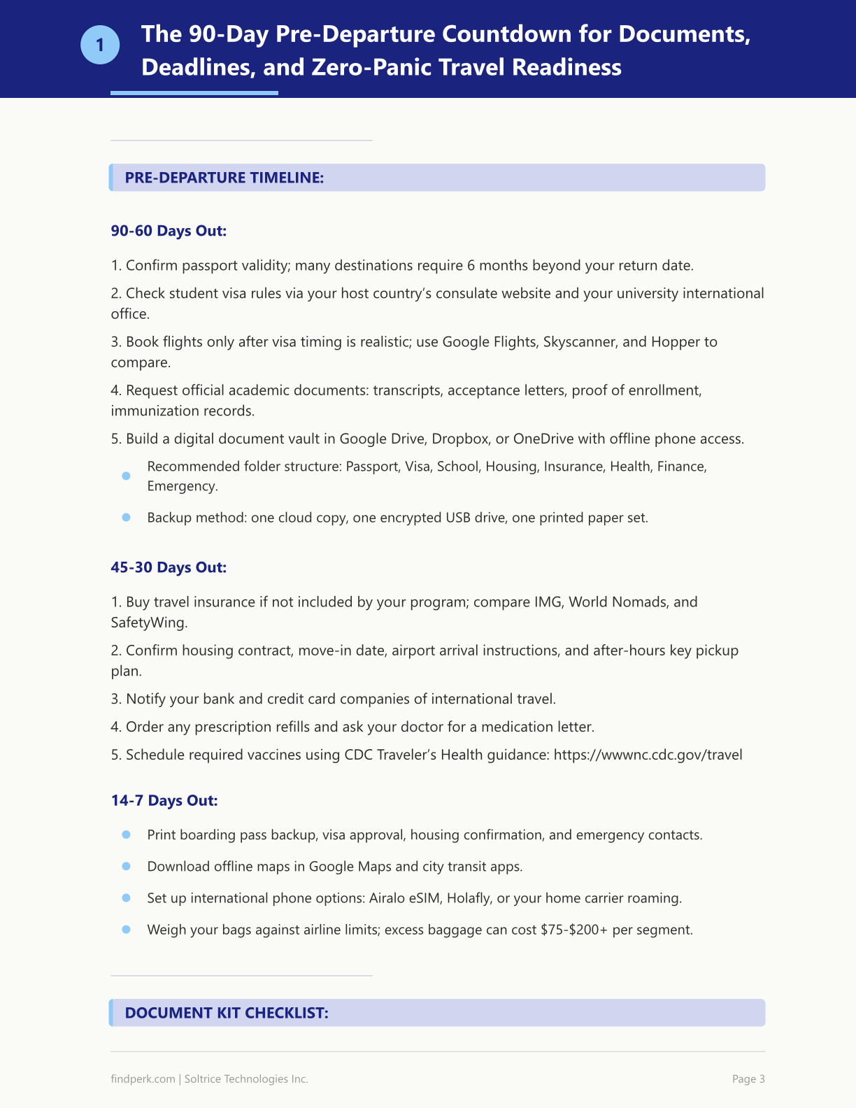 Study Abroad Packing and Preparation Complete Guide