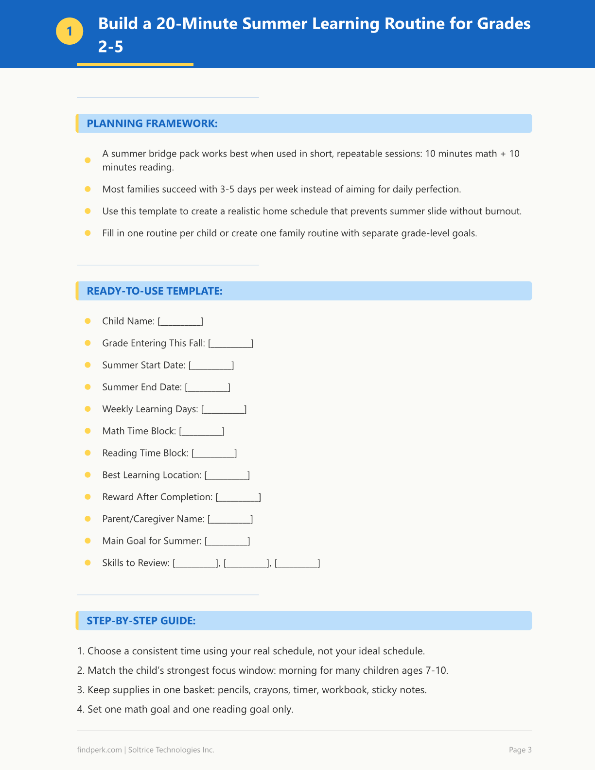 Summer Bridge Worksheet Pack - Math & Reading (Grades 2-5)