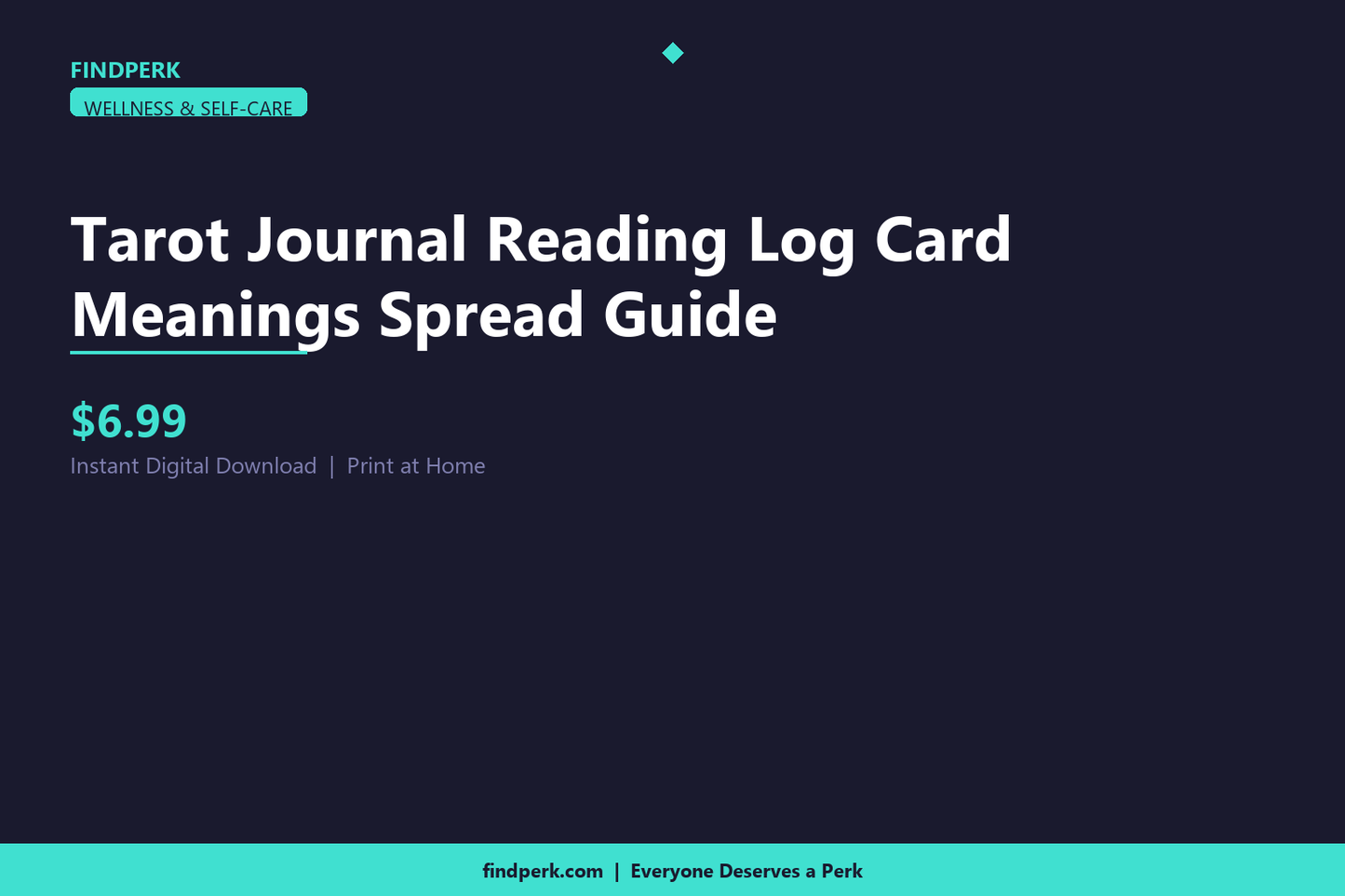 Tarot Journal Reading Log Card Meanings Spread Guide