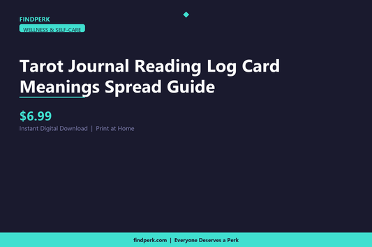 Tarot Journal Reading Log Card Meanings Spread Guide