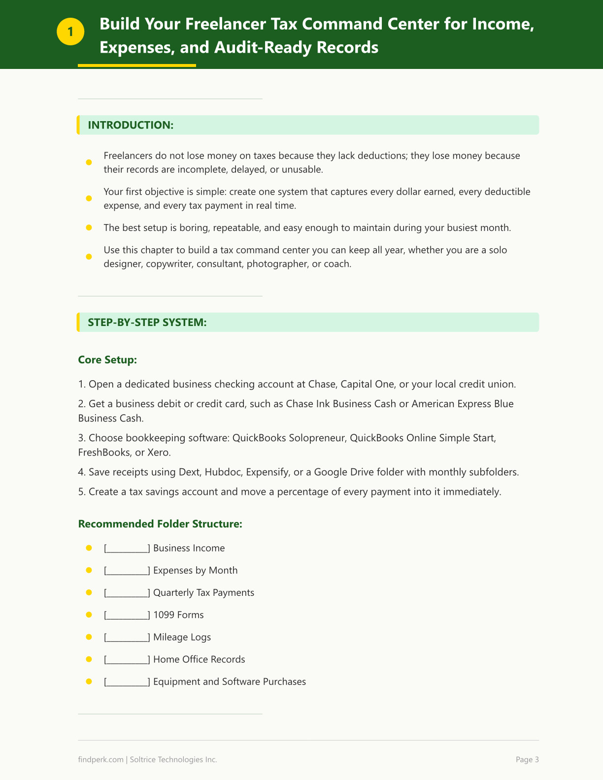 Tax Preparation Checklist for Freelancers — Deductions, Quarterly Estimates & Record-Keeping