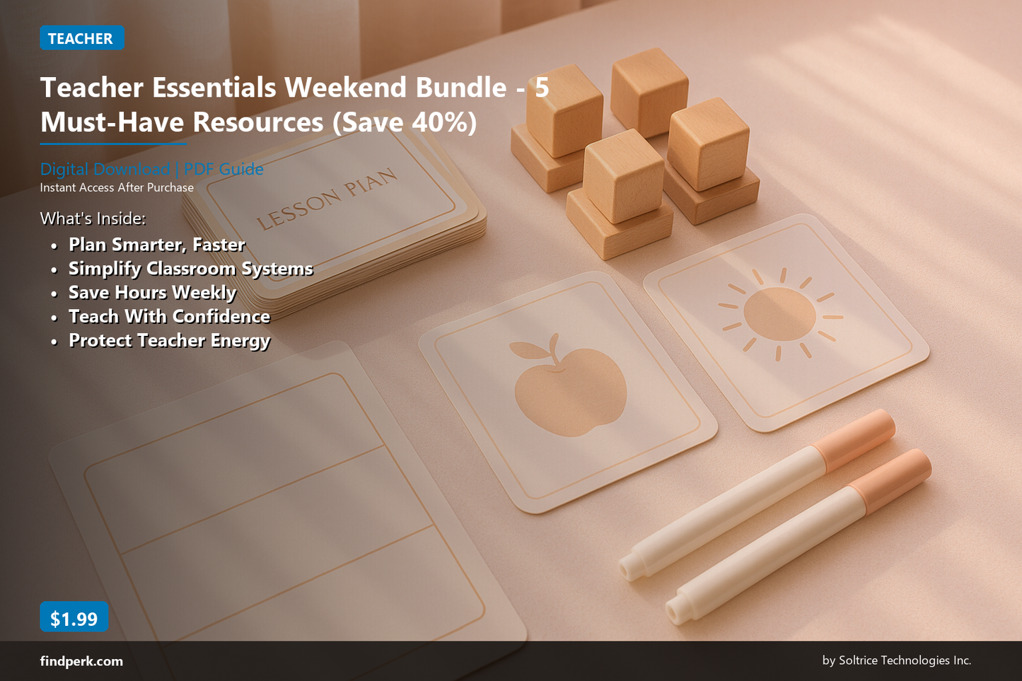 Teacher Essentials Weekend Bundle - 5 Must-Have Resources (Save 40%)