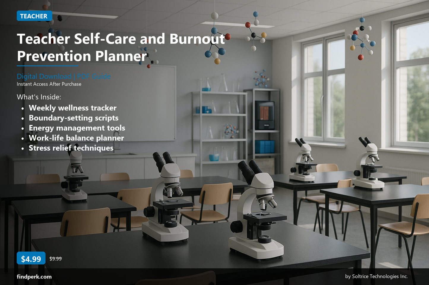 Teacher Self-Care and Burnout Prevention Planner