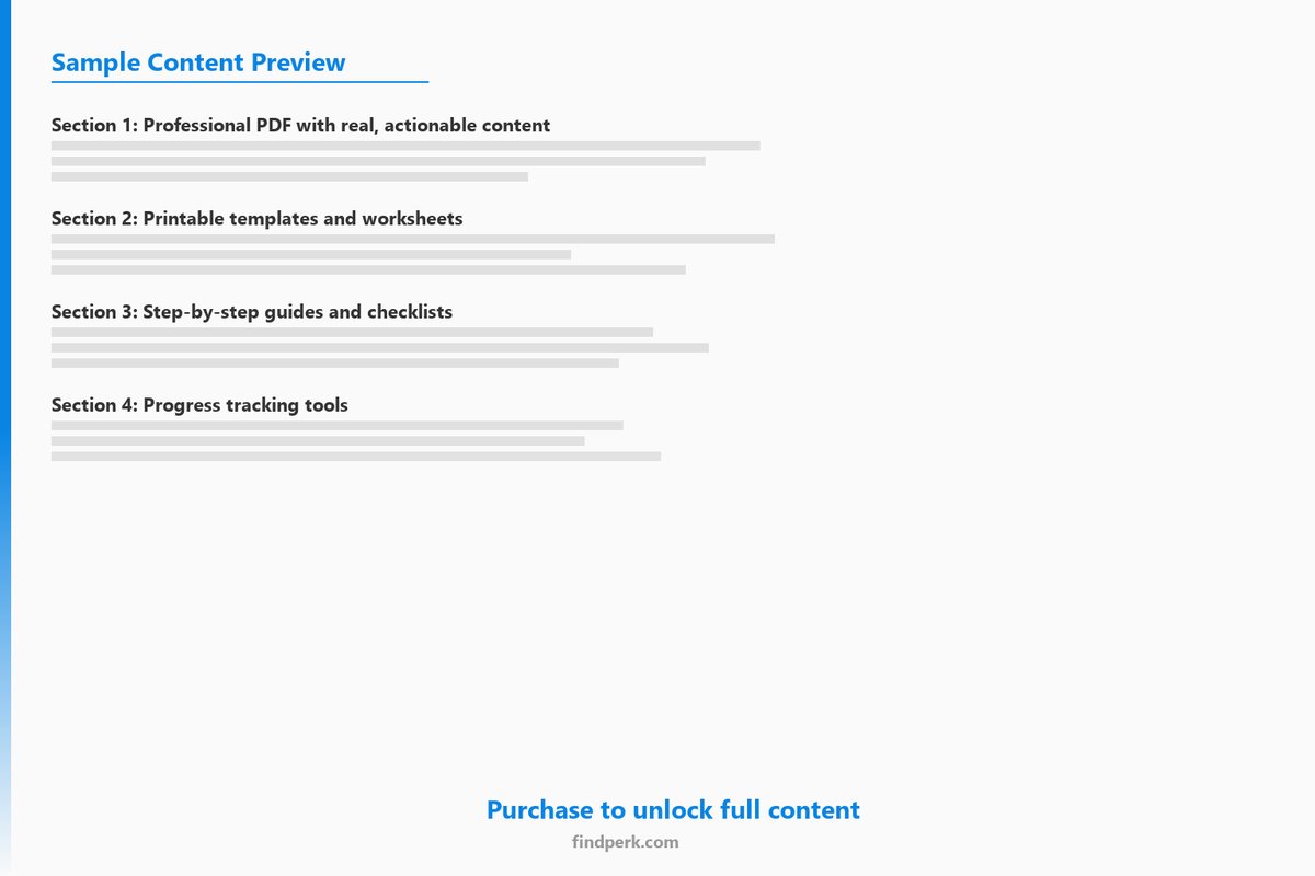 Tech Industry Whiteboard Interview Prep Template Pack with Problem-Solving Frameworks - Content Preview