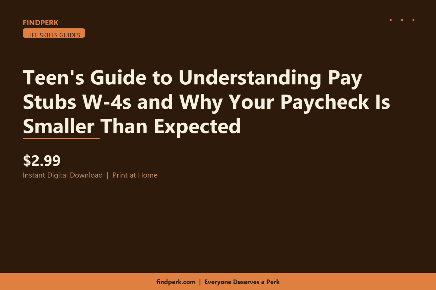 Teen's Guide to Understanding Pay Stubs W-4s and Why Your Paycheck Is Smaller Than Expected