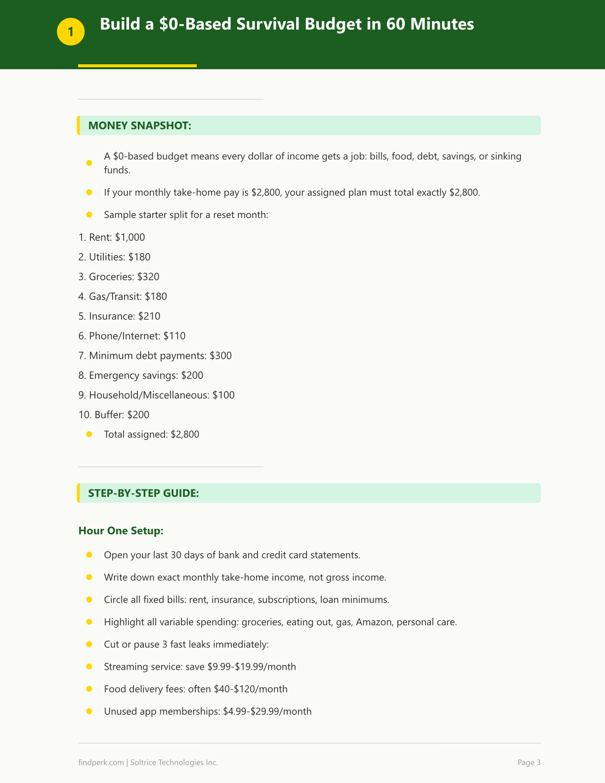 The $0 Budget Fix - 7-Day Money Reset Challenge