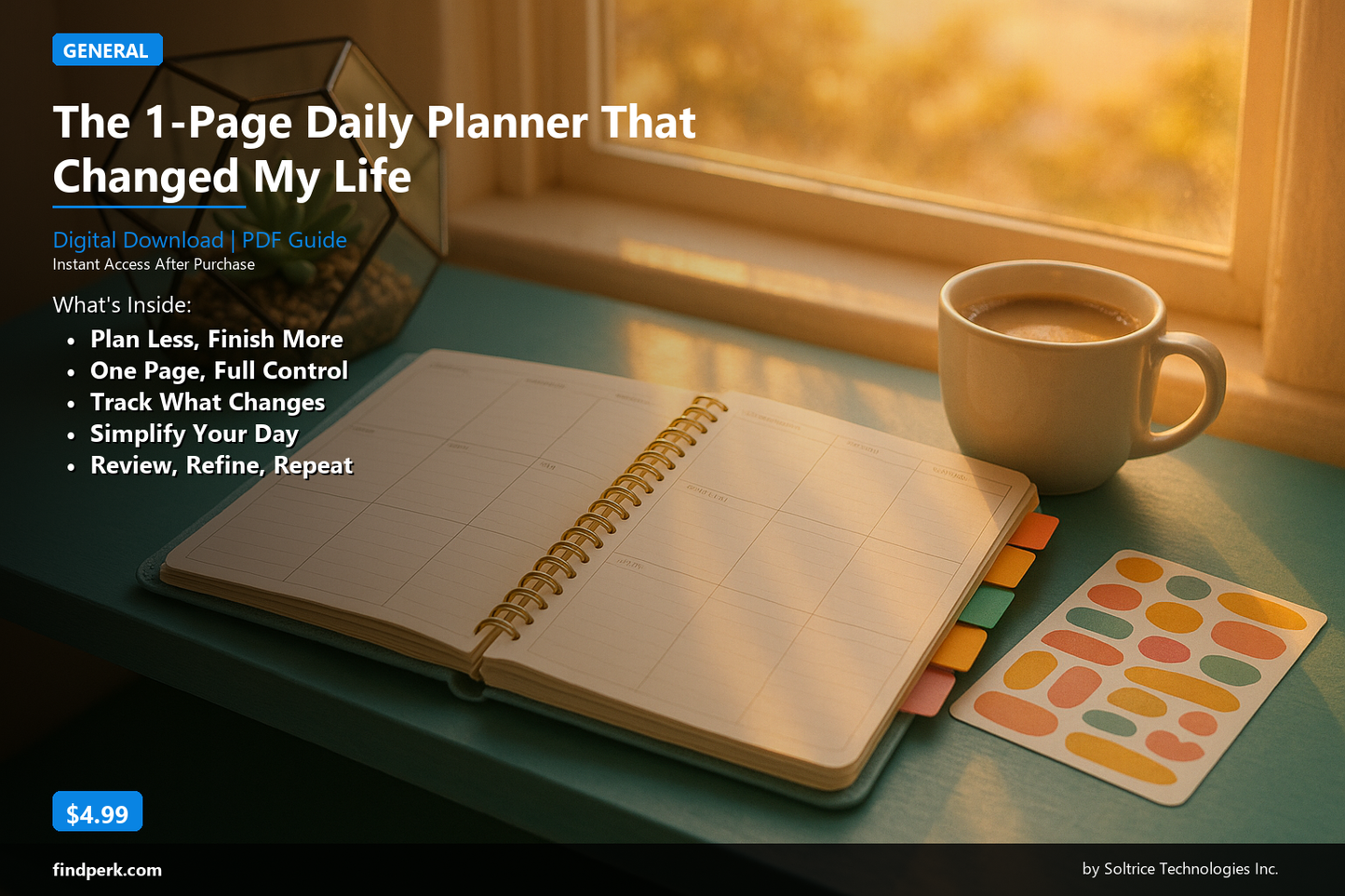 The 1-Page Daily Planner That Changed My Life