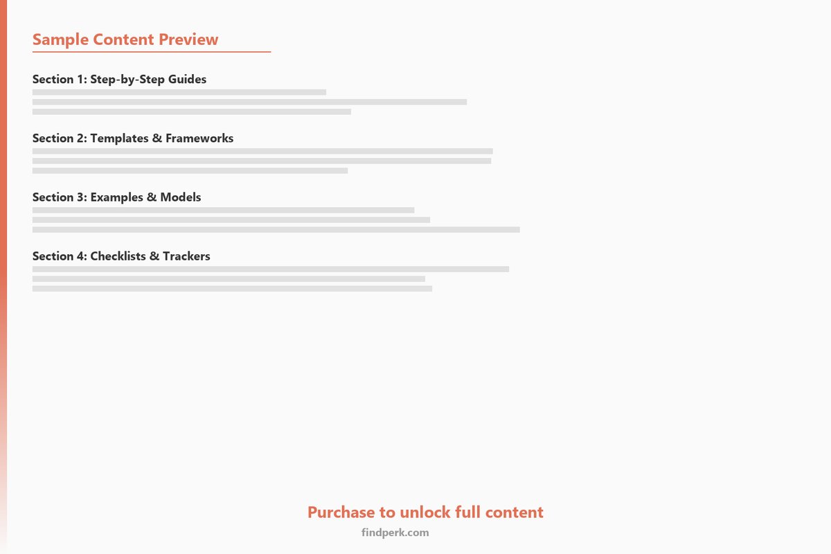 Thesis Dissertation Project Management Notion Template - Content Preview