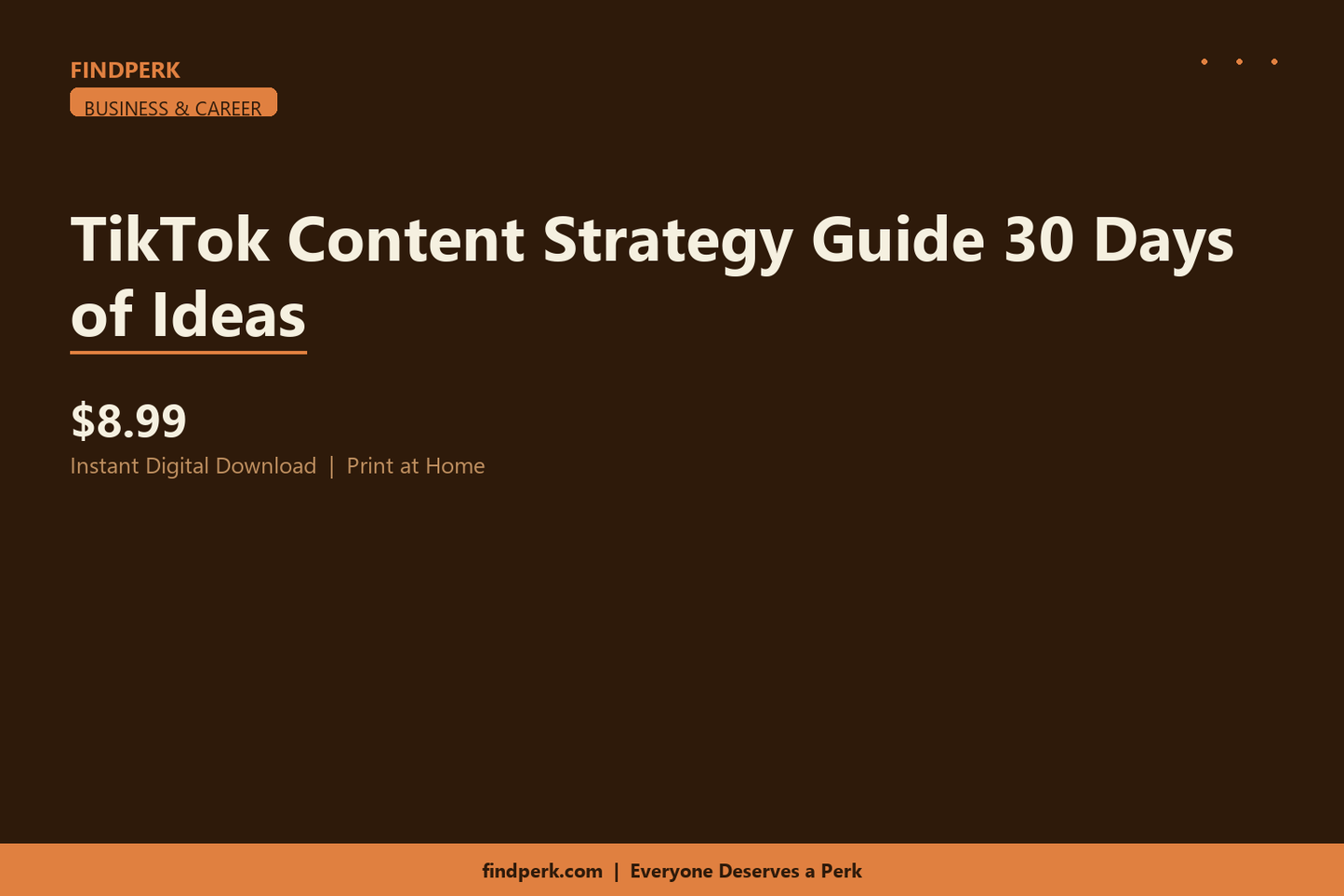 TikTok Content Strategy Guide 30 Days of Ideas