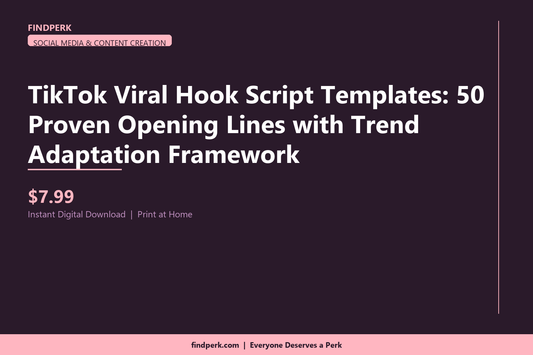 TikTok Viral Hook Script Templates: 50 Proven Opening Lines with Trend Adaptation Framework