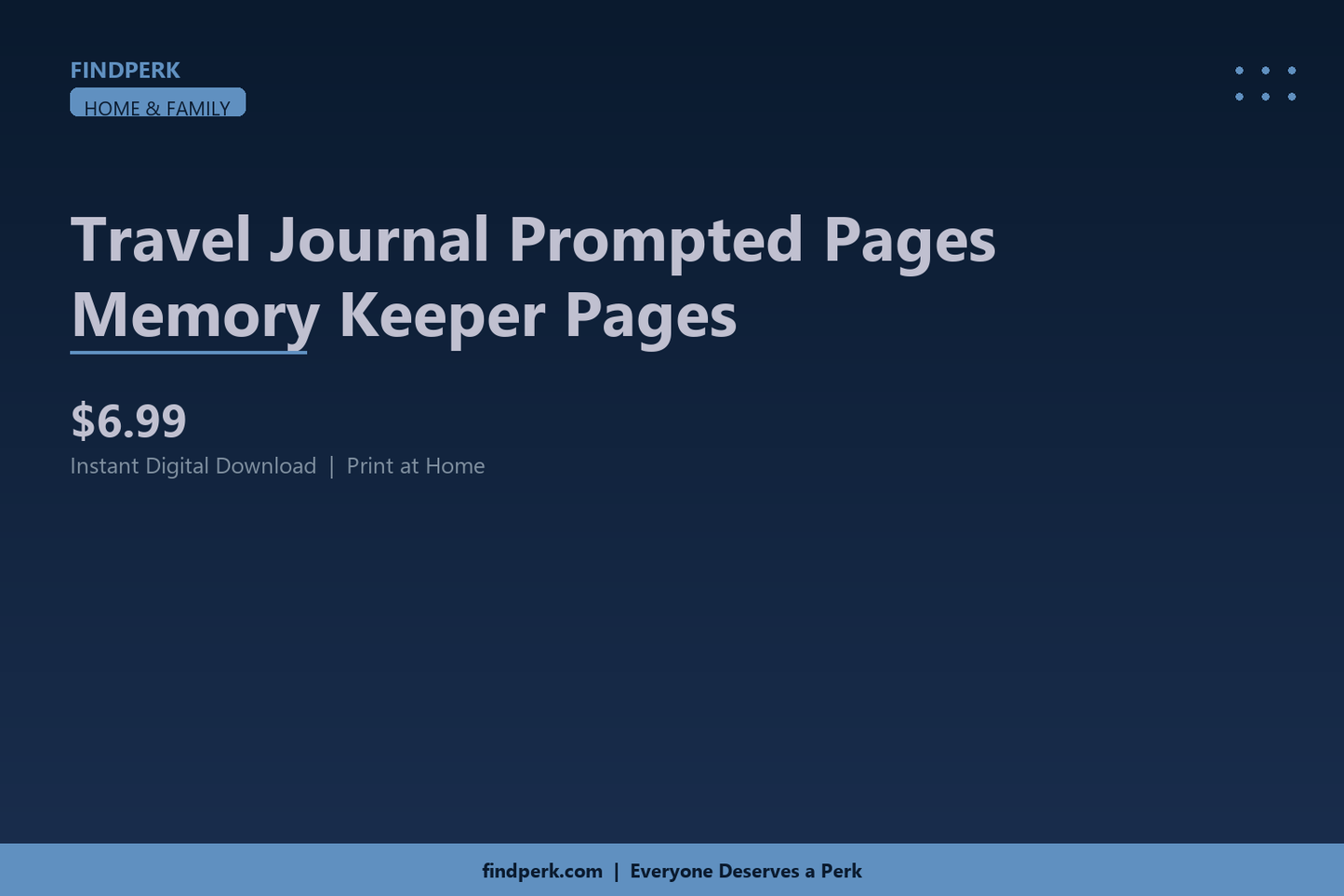 Travel Journal Prompted Pages Memory Keeper Pages