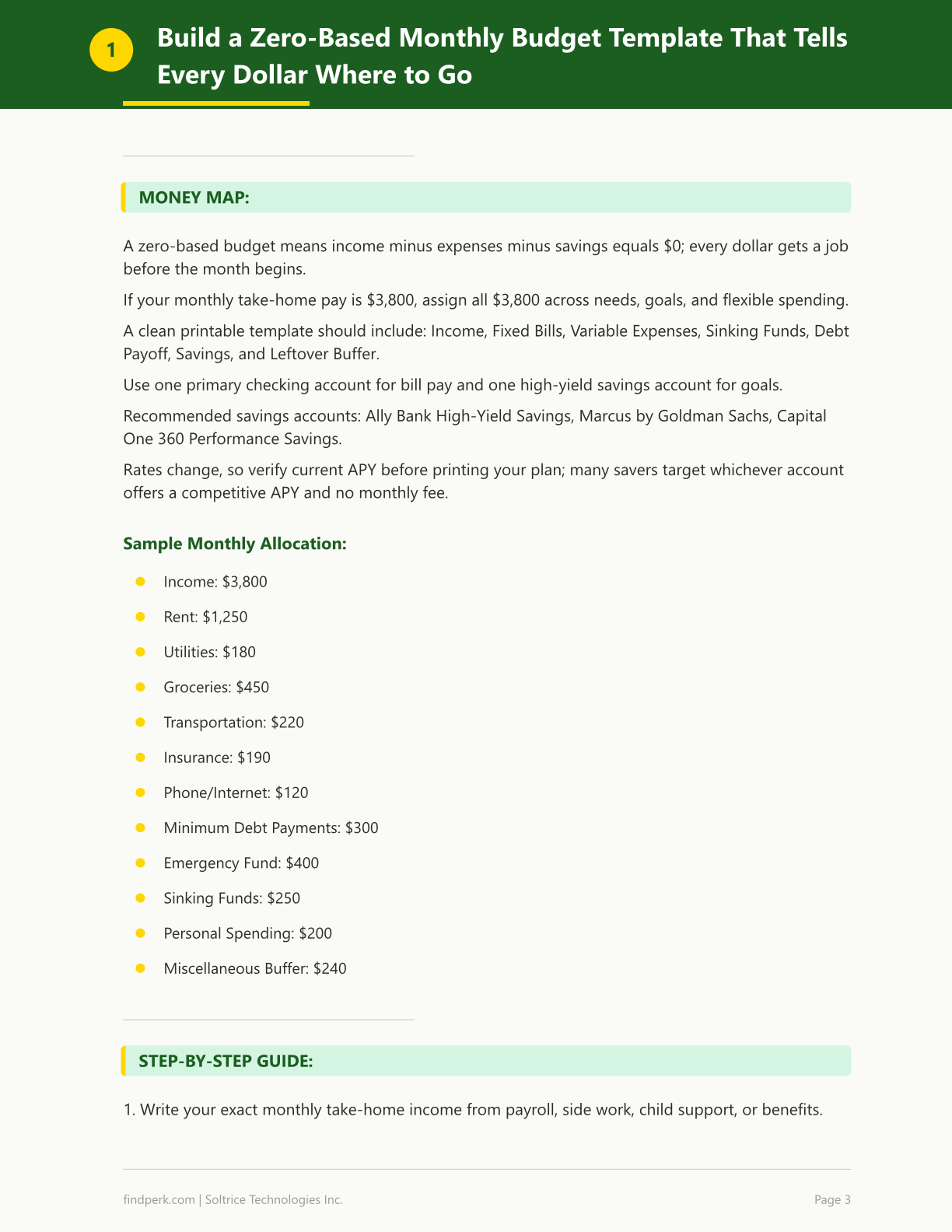 Trending Budget Templates — Financial Planner Printable