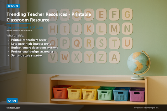 Trending Teacher Resources — Printable Classroom Resource